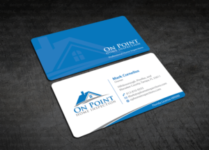 Business Card Design by design_C. for On Point Home Inspection  | Design: #14640246