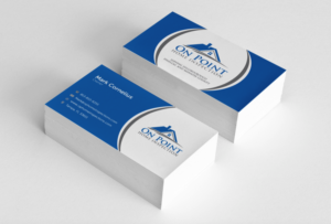 Business Card Design by Sarah Mathews for On Point Home Inspection  | Design: #14649458