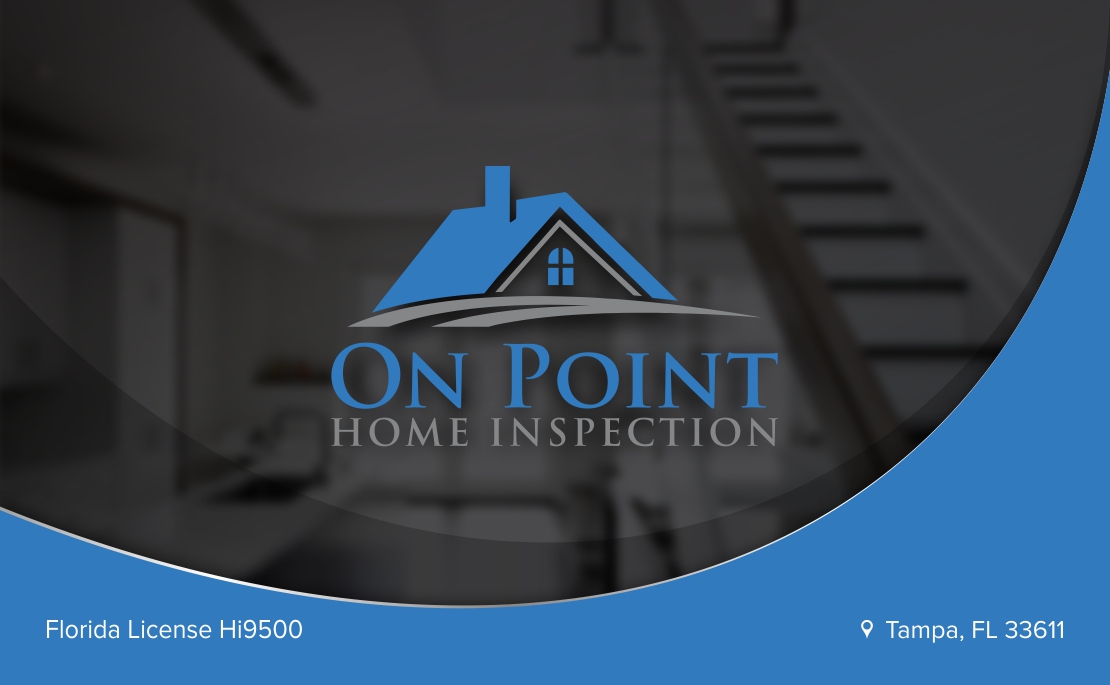 Business Card Design by Marketing Wings for On Point Home Inspection  | Design #14649336