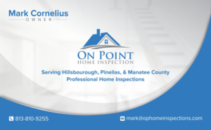 Business Card Design by Marketing Wings for On Point Home Inspection  | Design: #14649338