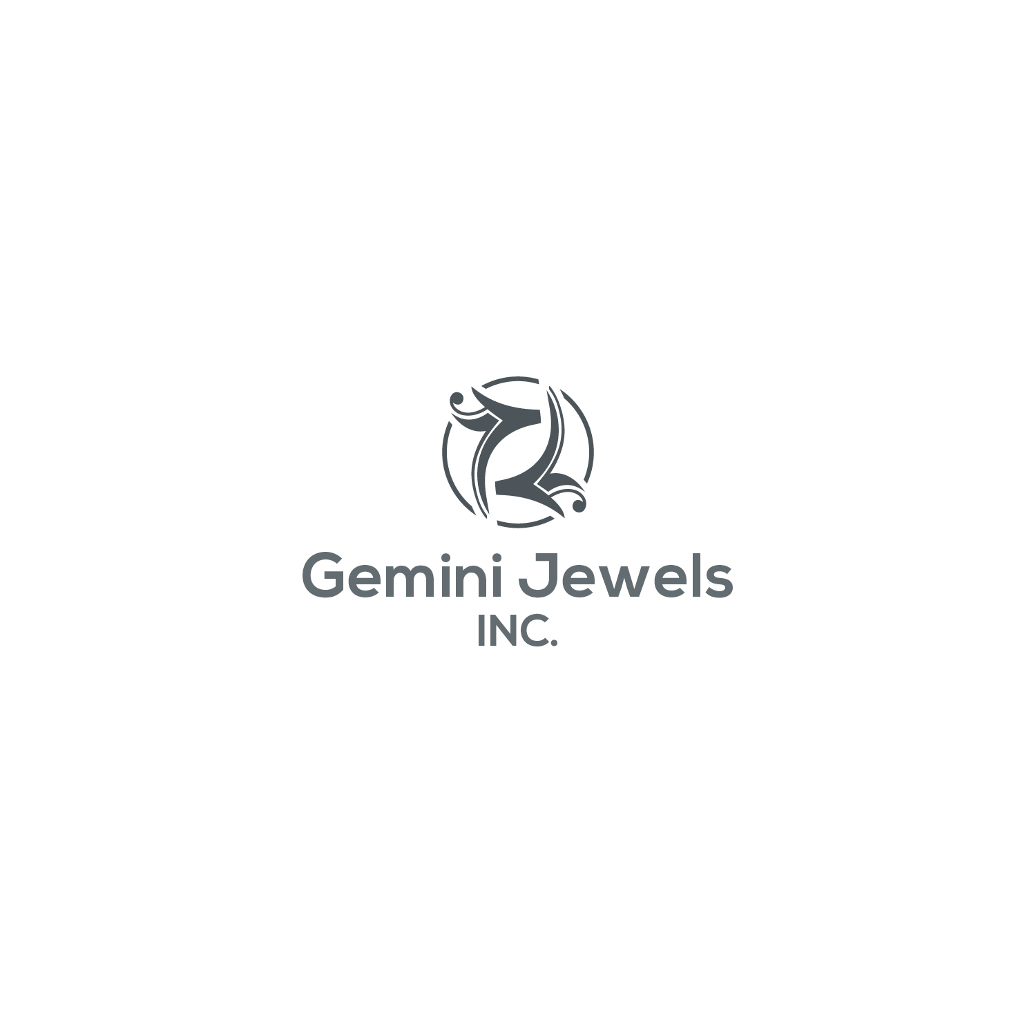 Logo Design by Anoushay for Gemini Jewels, Inc.  | Design #14683151