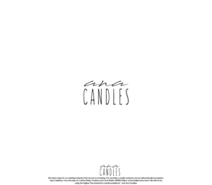 Logo Design by GBDESIGN for Ana Candles | Design: #14706852