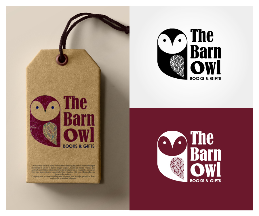 Logo-Design von Phoenix Dragon für The Barn Owl Books and Gifts | Design #14748769