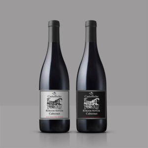 Re-styling Winelabel BURGUM NOVUM Riserva | Design Emballage par Shark1