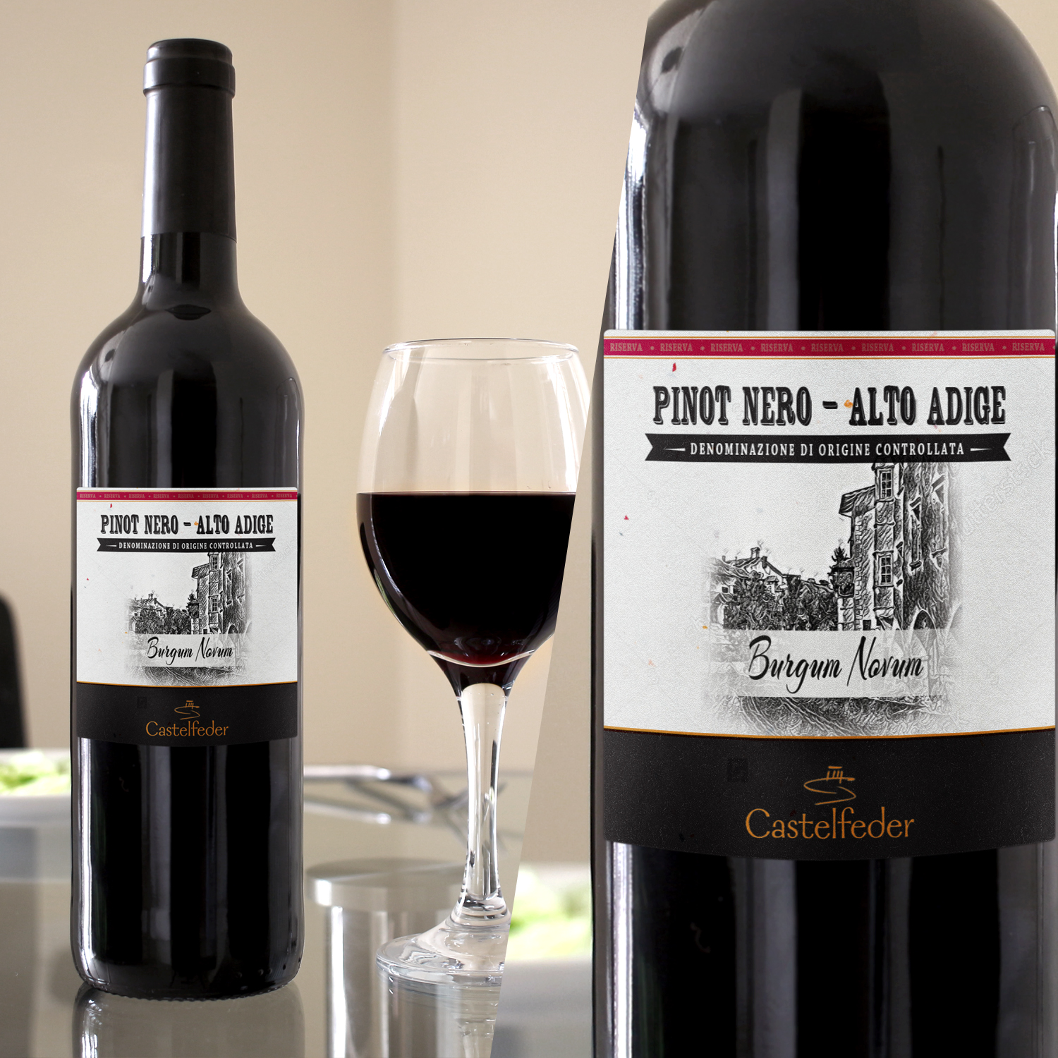 Packaging Design by Souvik Roy (Alex Pro) for Castelfeder Az.vinicola | Design #14652054
