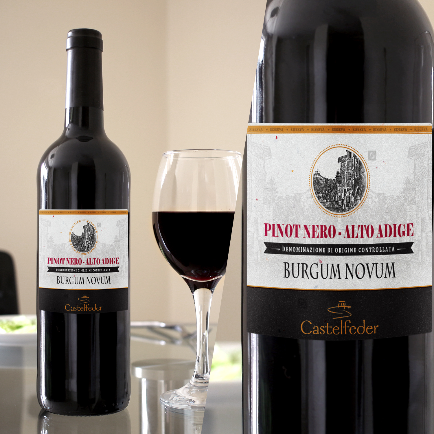 Packaging Design by Souvik Roy (Alex Pro) for Castelfeder Az.vinicola | Design #14652056