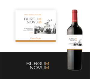Re-styling Winelabel BURGUM NOVUM Riserva | Design Emballage par *mary