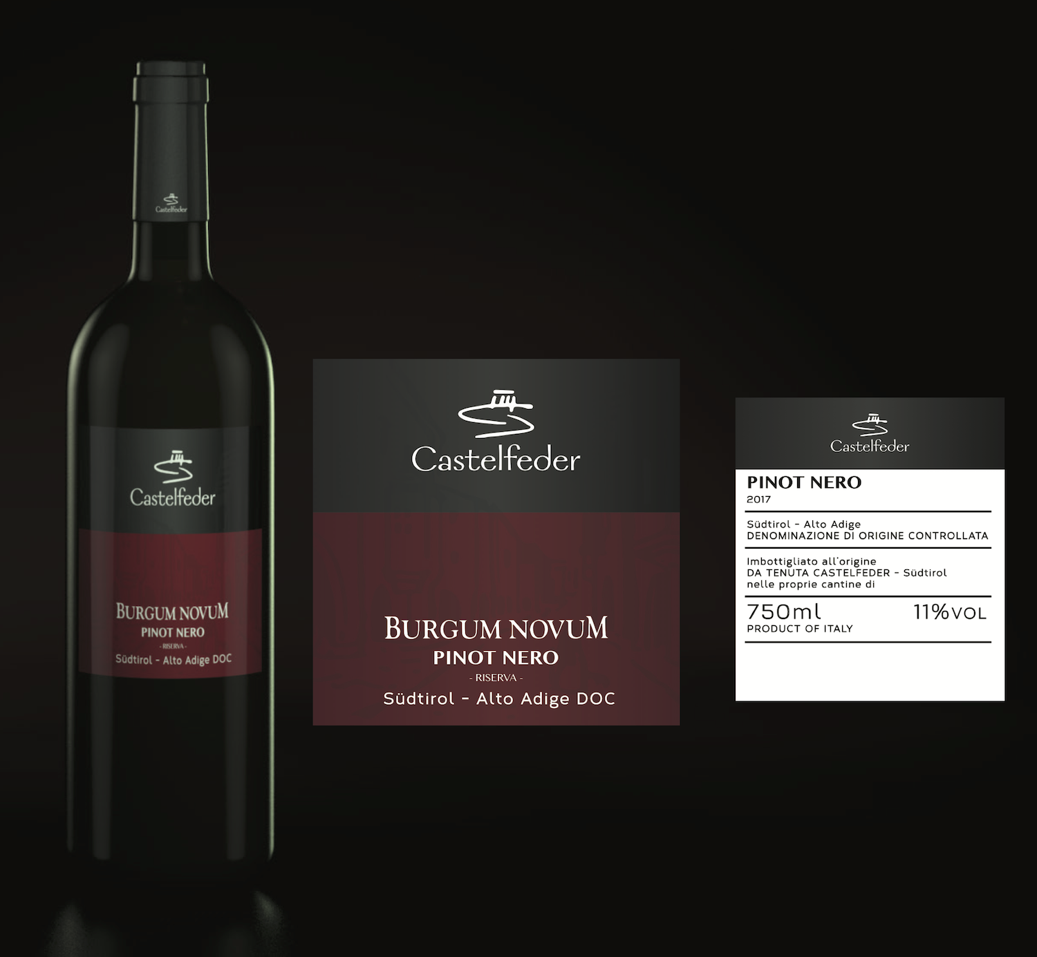 Packaging Design by FulvioLazzariDesign for Castelfeder Az.vinicola | Design #14802480