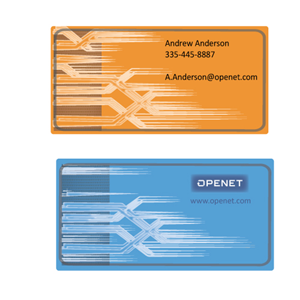 Business Card Design by Saxon Illustrations