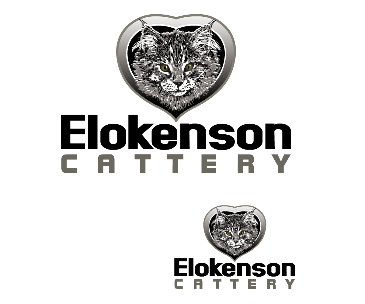 Logo Design by 88click88 for Elokenson Cattery | Design #14737474
