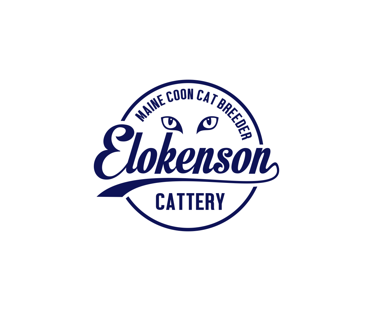 Logo Design by Khalik for Elokenson Cattery | Design #14680516