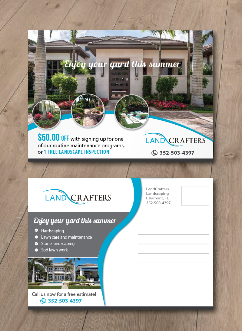 Postcard Design by alex989 for this project | Design #14668502