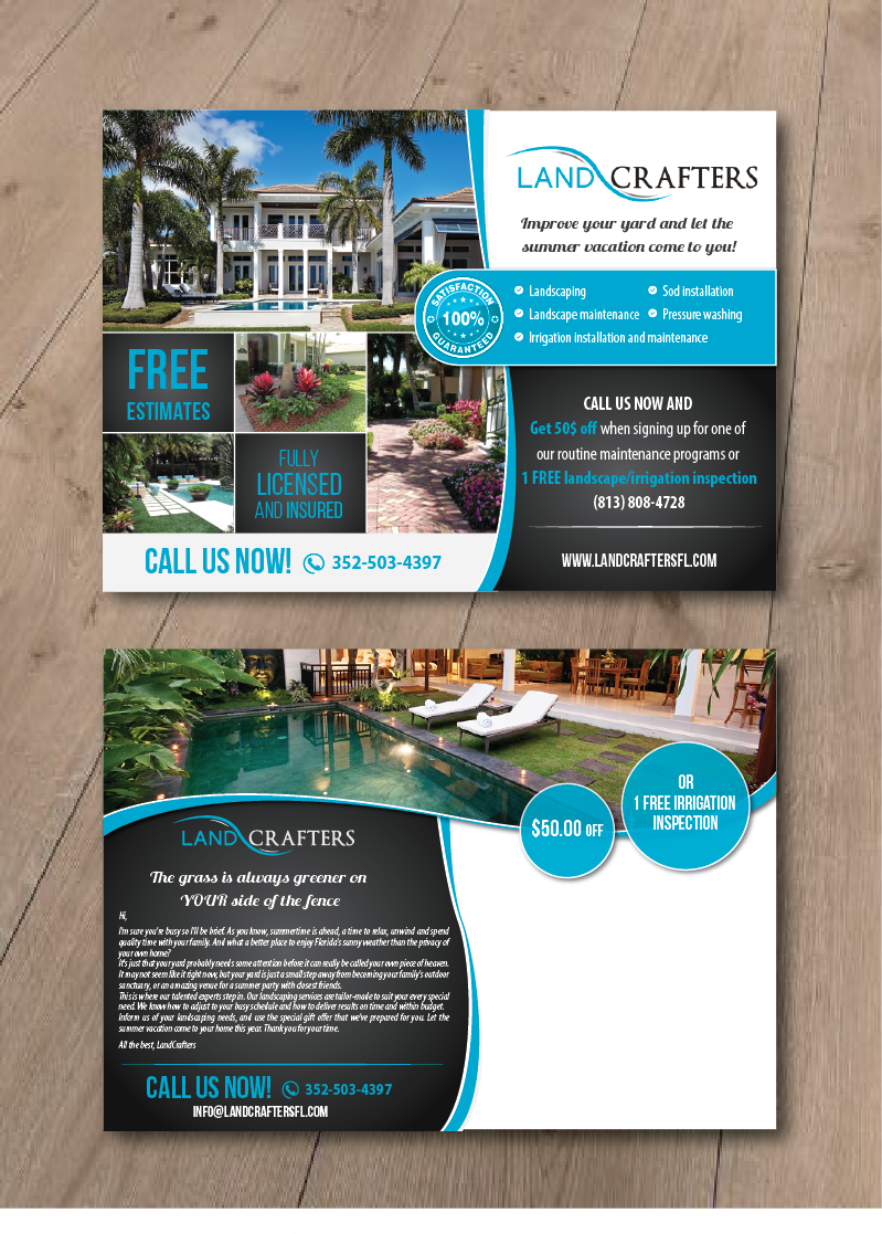 Postcard Design by alex989 for this project | Design #14770644