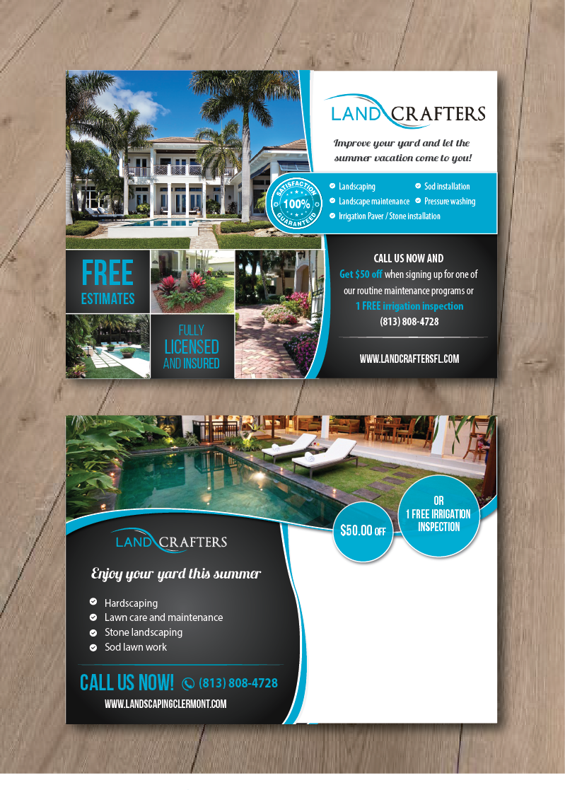 Postcard Design by alex989 for this project | Design #14793338