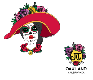 JINGLETOWN CANNABIS CLUB OAKLAND , CALIFORNIA | T-shirt Design by RoundYellow