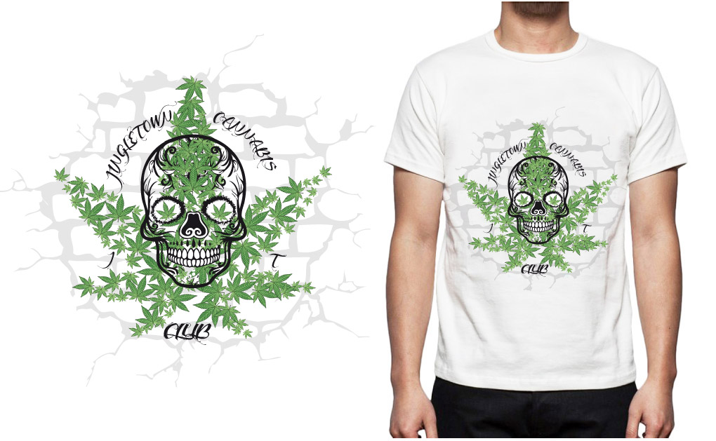 Design de T-shirt par Maden pour JingleTown Cannabis Club | Design #14650027