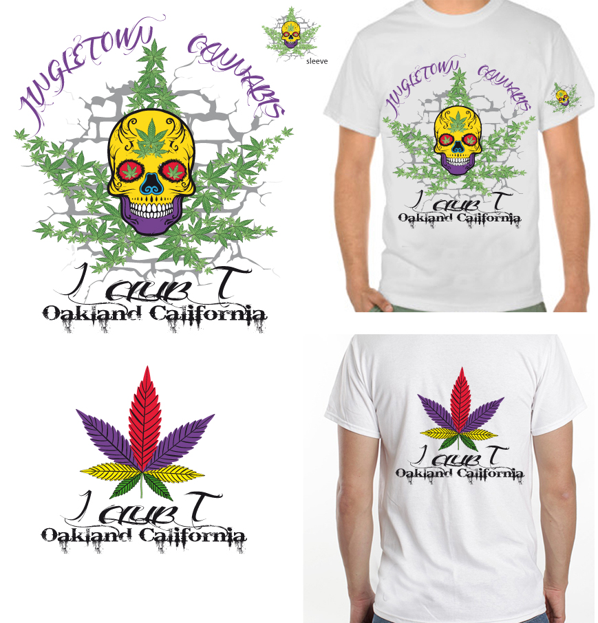Design de T-shirt par Maden pour JingleTown Cannabis Club | Design #14677248
