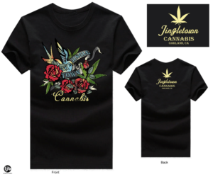 T-shirt Design by lisa for JingleTown Cannabis Club | Design #14698512