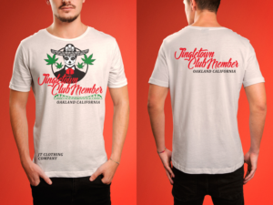 T-Shirt-Design von Impressive Solutions für JingleTown Cannabis Club | Design: #14681646