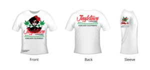 T-Shirt-Design von Impressive Solutions für JingleTown Cannabis Club | Design: #14687477