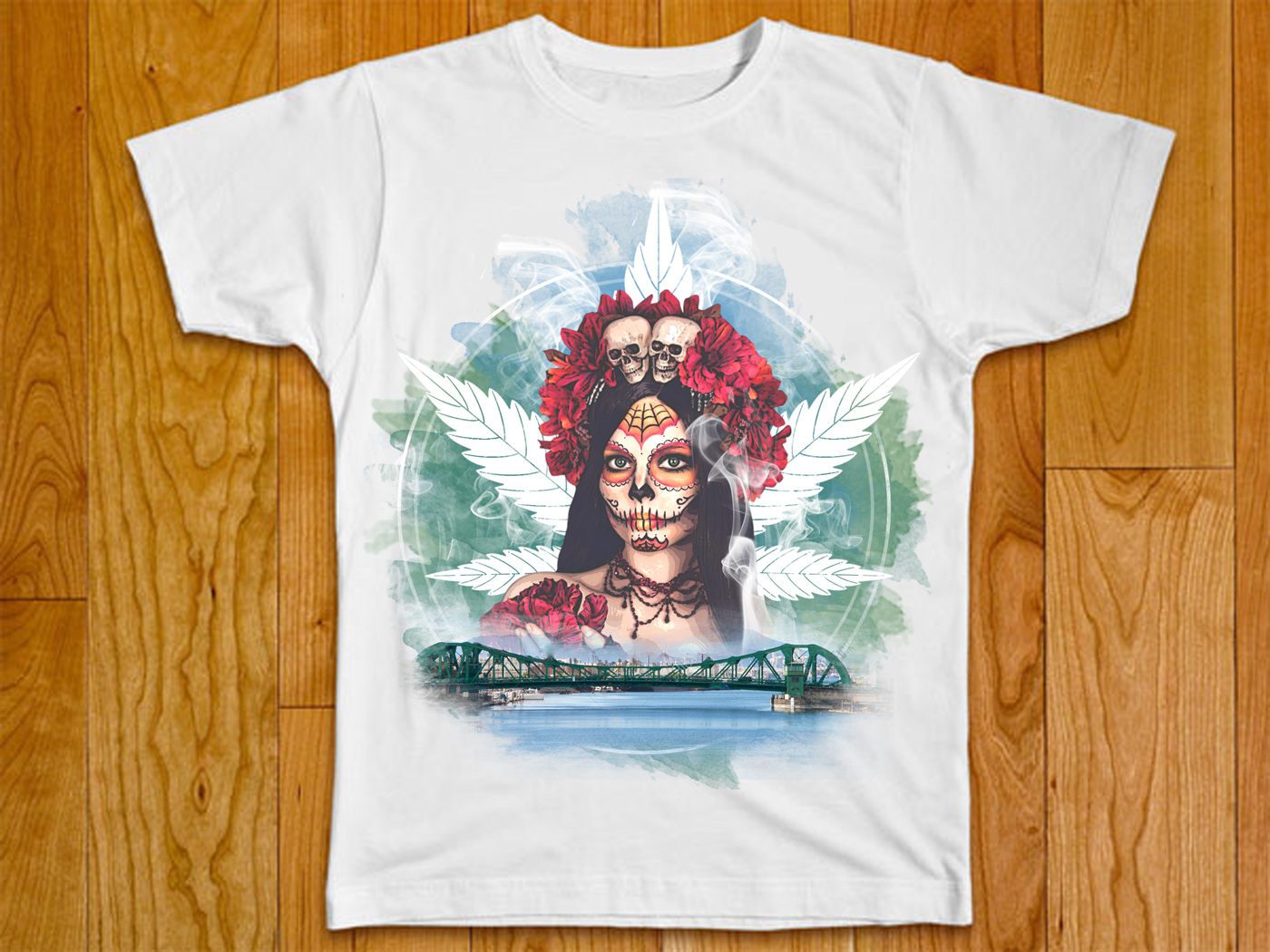 Design de T-shirt par Gfx.26™ pour JingleTown Cannabis Club | Design #14647933