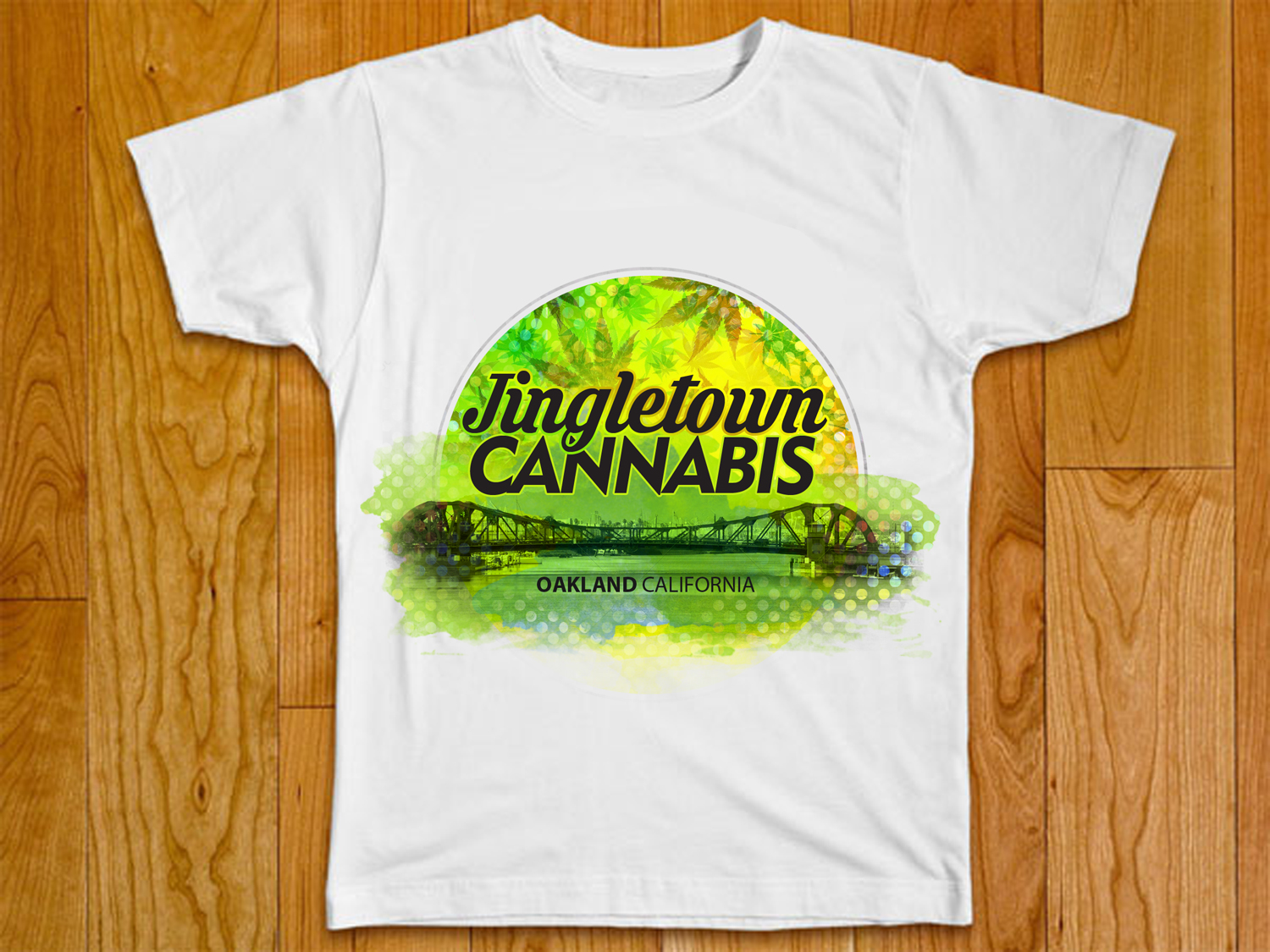 T-shirt Design by Gfx.26™ for JingleTown Cannabis Club | Design #14685847