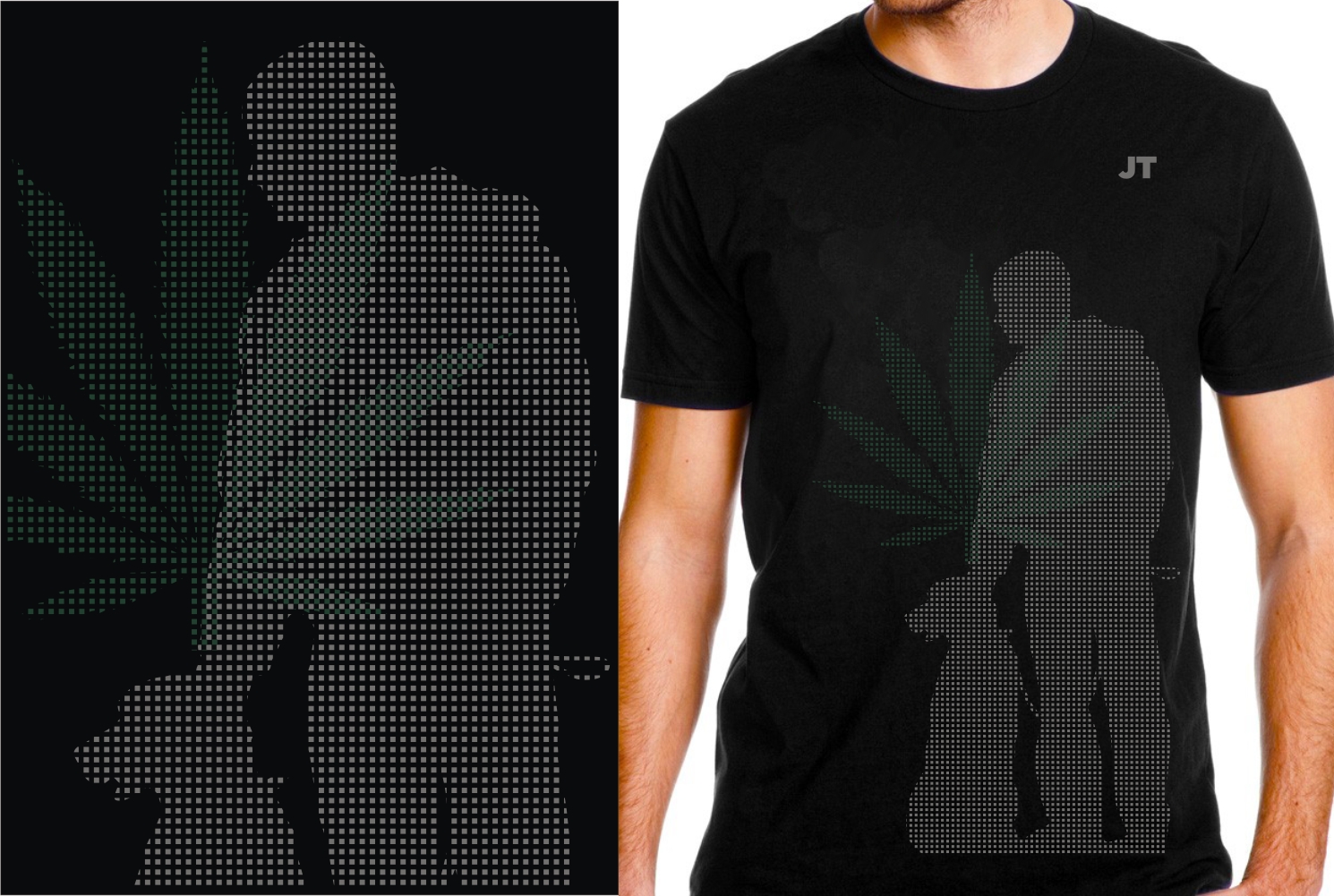 T-shirt Design by Rox Art Design for JingleTown Cannabis Club | Design #14683434