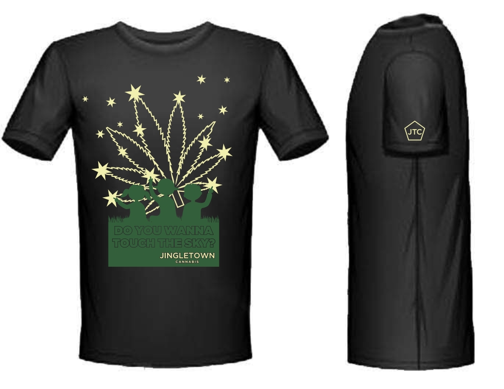 T-shirt Design by Rox Art Design for JingleTown Cannabis Club | Design #14686788