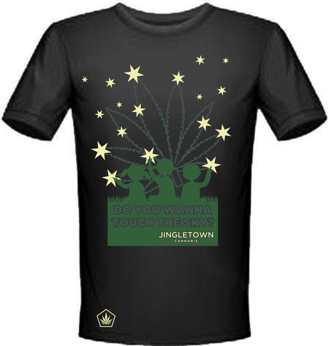 T-shirt Design by Rox Art Design for JingleTown Cannabis Club | Design #14701591