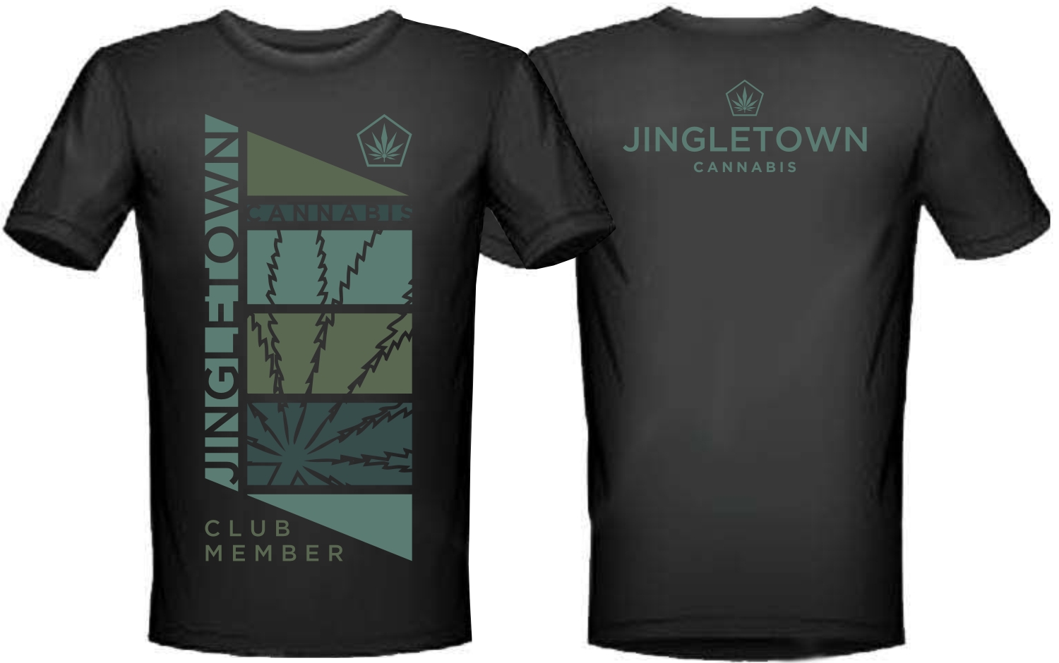 T-shirt Design by Rox Art Design for JingleTown Cannabis Club | Design #14712174