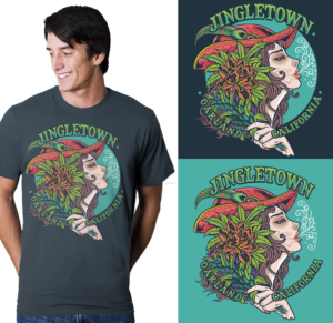 T-shirt Design by krizvector for JingleTown Cannabis Club | Design: #14681929