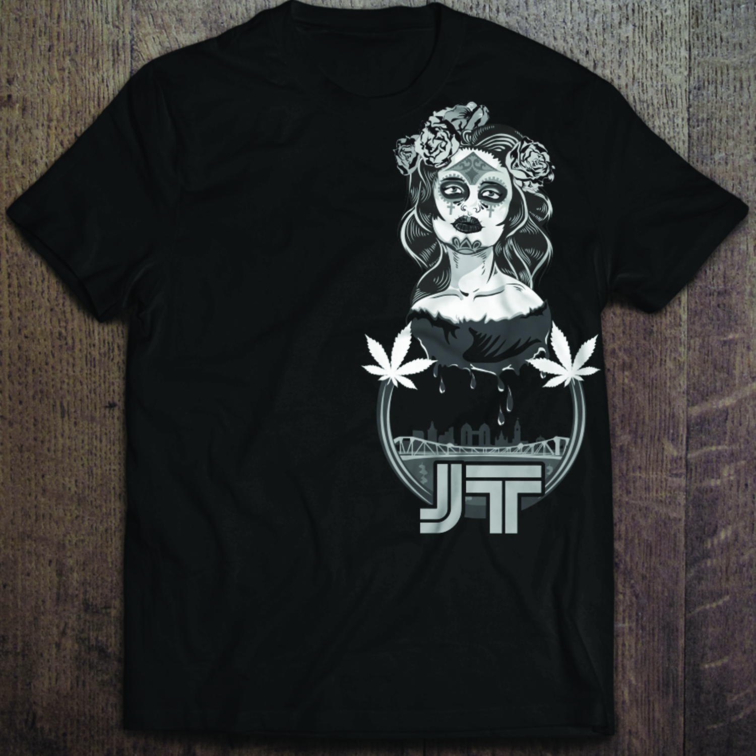 T-shirt Design by SAI DESIGNS for JingleTown Cannabis Club | Design #14659652