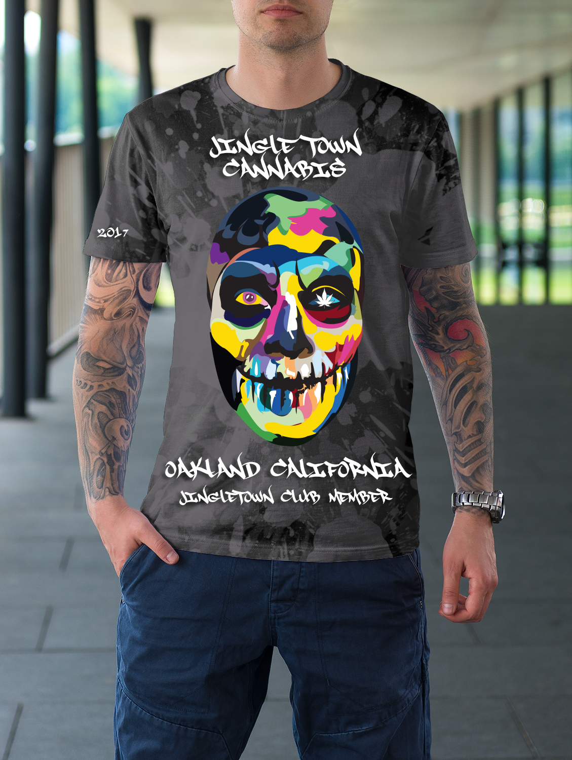 T-shirt Design by allaboutthebuzz69 for JingleTown Cannabis Club | Design #14691864