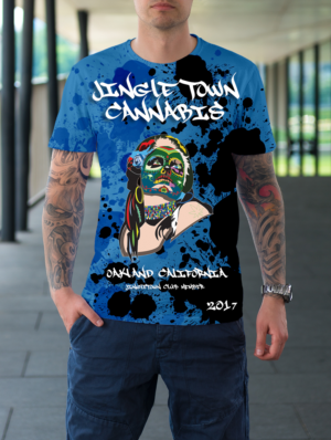 Diseño de Camiseta por allaboutthebuzz69 para JingleTown Cannabis Club | Diseño: #14693172