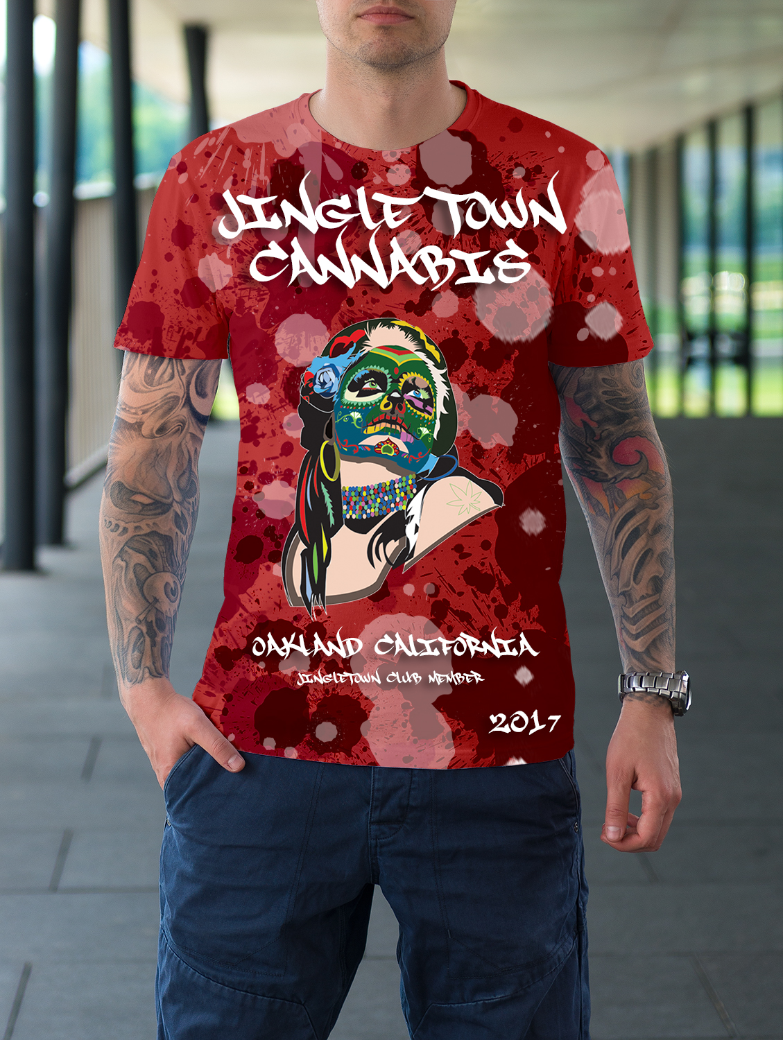 Diseño de Camiseta por allaboutthebuzz69 para JingleTown Cannabis Club | Diseño #14711635