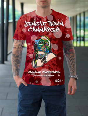 T-shirt Design by allaboutthebuzz69 for JingleTown Cannabis Club | Design: #14711635