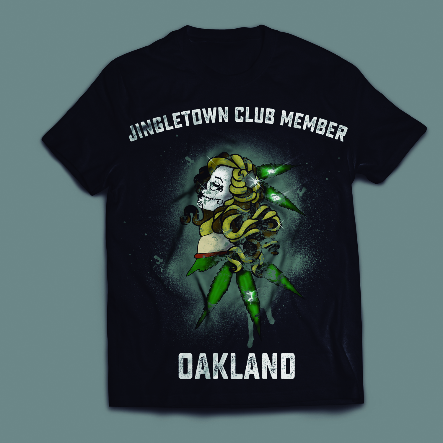 T-shirt Design by Beatriz Criado for JingleTown Cannabis Club | Design #14677967