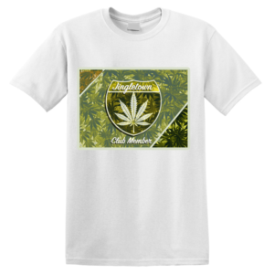 T-shirt Design by Emerson Jasbinschek for JingleTown Cannabis Club | Design: #14670270