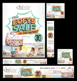 EOFYS BANNER REQUIRED FOR HIGH-END BABY PRODUCT | Banner-Design von Marketing Wings