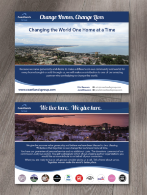Coastlands Group information card | Card Design by alex989