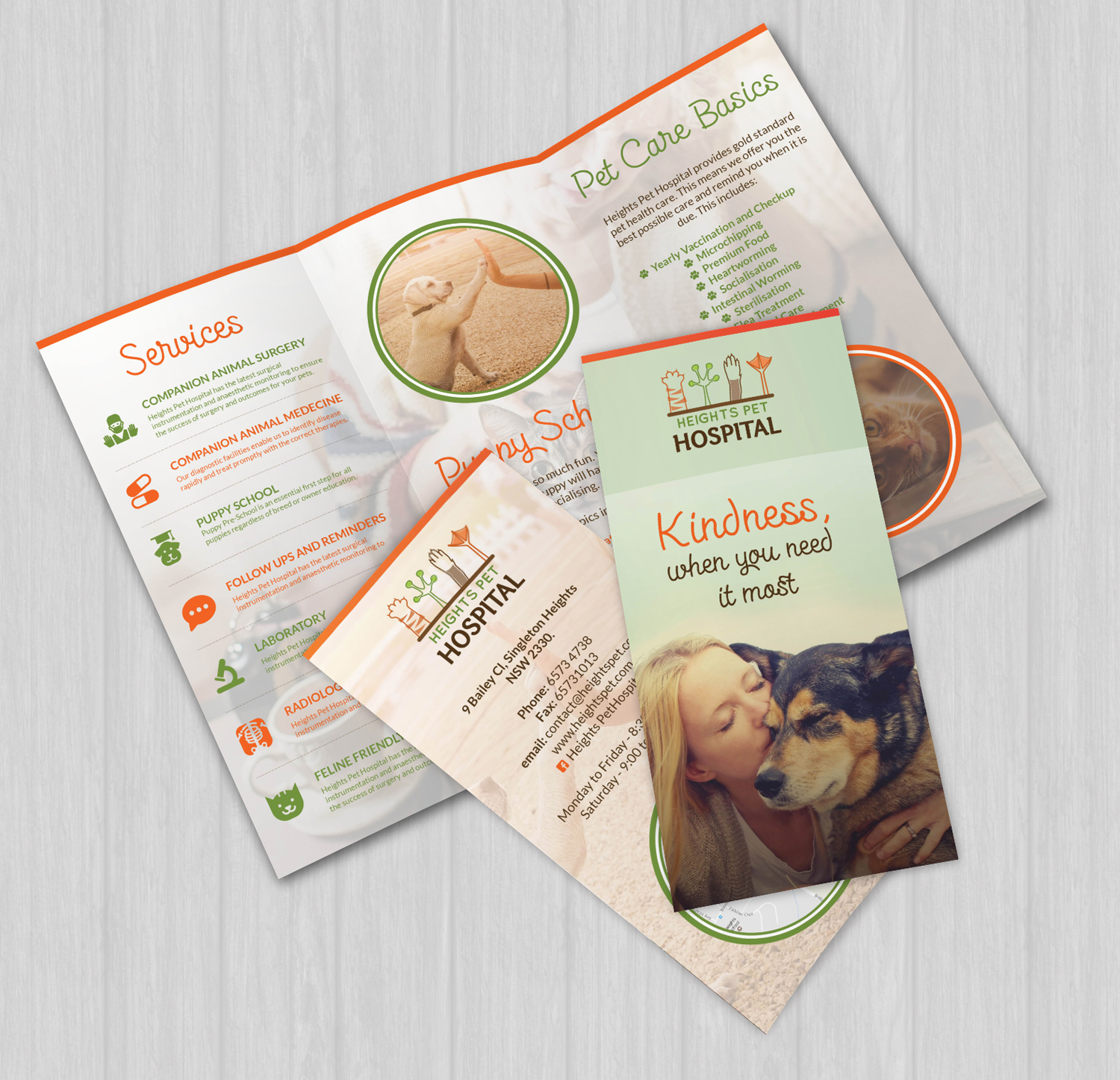 Flyer Design by Oilegak for Heights Pet Hospital | Design #14743972