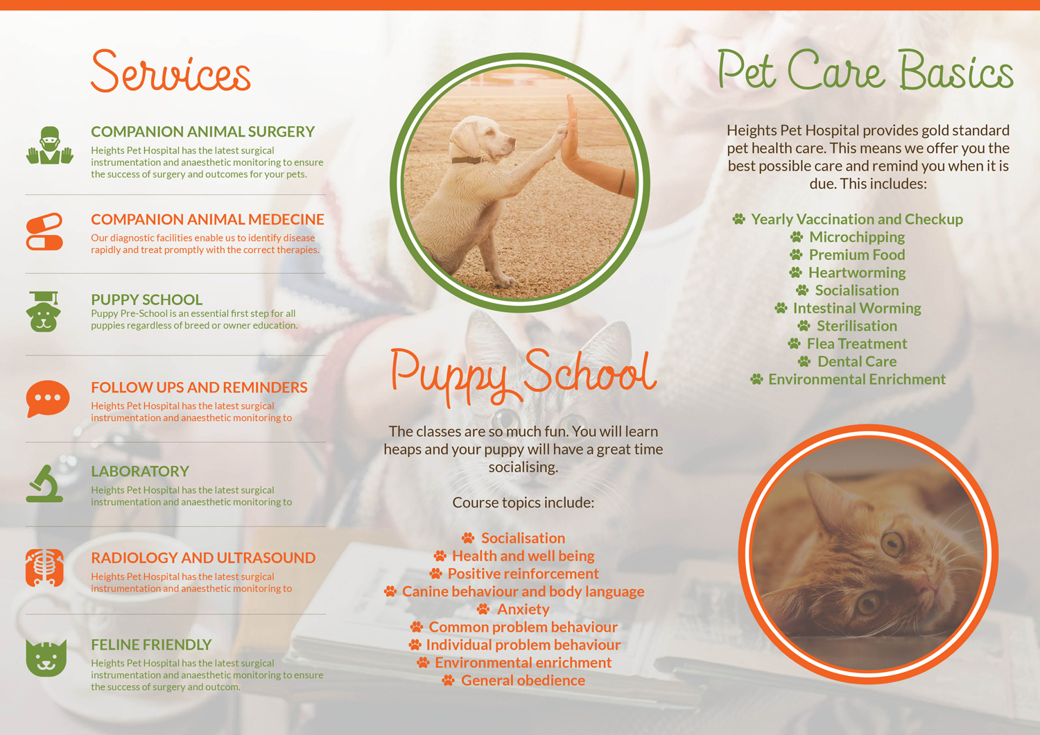 Flyer Design by Oilegak for Heights Pet Hospital | Design #14743975