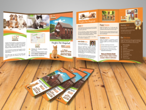 Flyer Design by Shiny Design for Heights Pet Hospital | Design #14692261