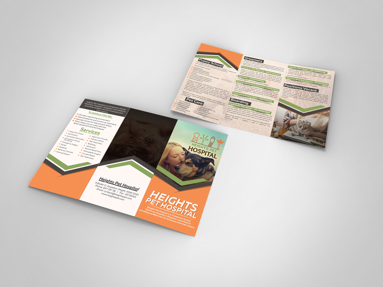 Flyer Design by Impressive Solutions for Heights Pet Hospital | Design #14658600