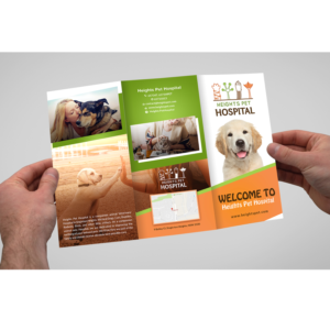 Flyer Design by creative.bugs for Heights Pet Hospital | Design: #14657913