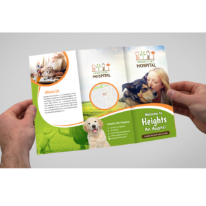 Flyer Design by creative.bugs for Heights Pet Hospital | Design: #14680675