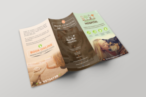 Design de Flyer par ecorokerz pour Heights Pet Hospital | Design : #14656679