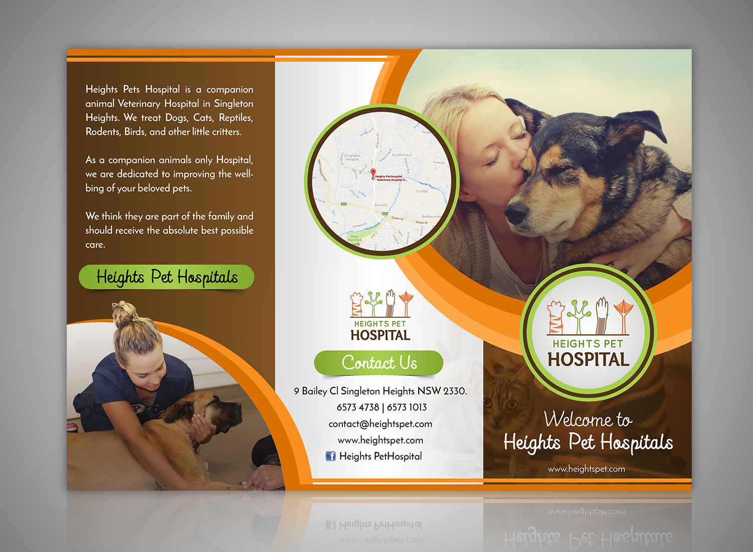 Flyer Design by SAI DESIGNS for Heights Pet Hospital | Design #14757737