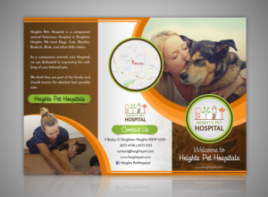 Design de Flyer par SAI DESIGNS pour Heights Pet Hospital | Design : #14757737