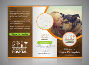 Flyer Design by SAI DESIGNS for Heights Pet Hospital | Design #14785340